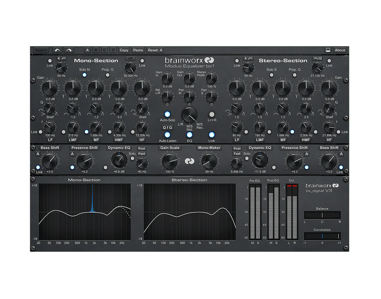 Brainworx bx_digital V3 EQ Collection