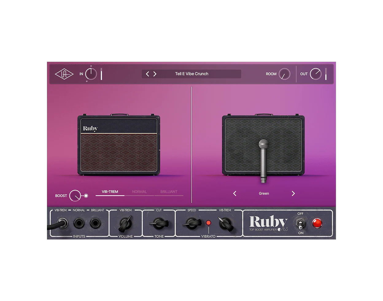 UAD Ruby '63 Top Boost Amplifier - Image 3